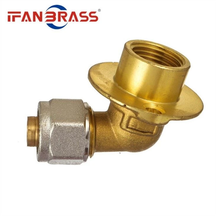 brass elbow connector