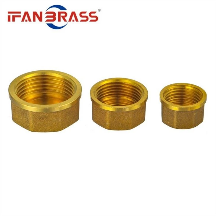 Female Thread Brass Cap