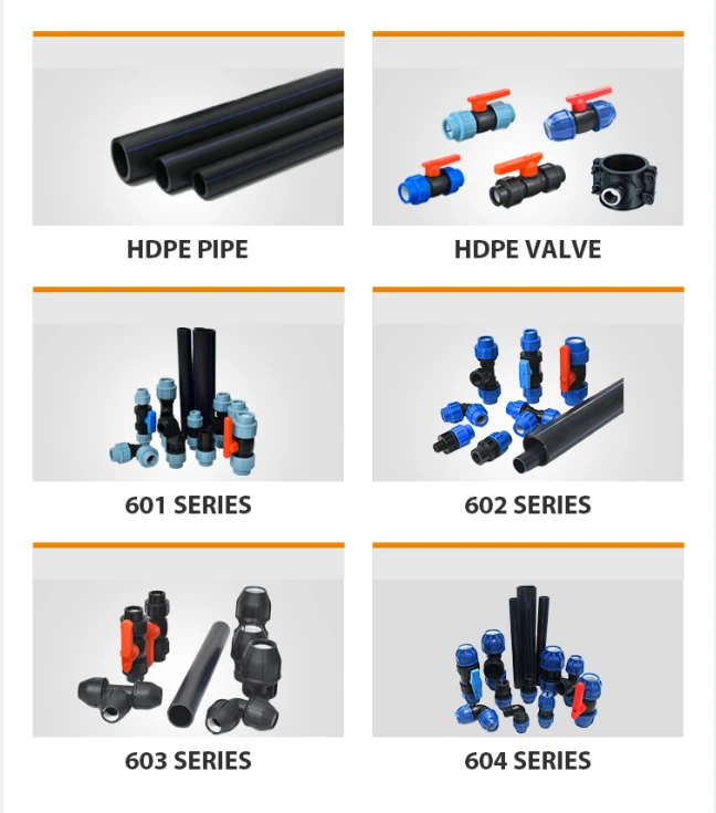 Agricultural Irrigation HDPE Pipe Fitting